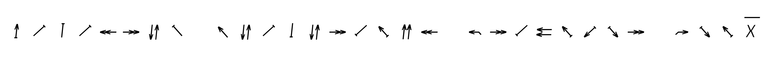 Monostep Geometrics Straight Thin Italic